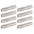 50Pcs Set Screw A2‑70 Stainless Steel Grub Screws Assortment Kit Hardware Fasteners SetM2.5x12
