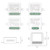1CH Zigbee Mini Smart Switch Relay Module Support 2 Way Control Switch for Smart Home Automation, Works with Alexa  Home