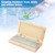 50pcs Biology Glass Prepared Microscope Slides Lab Specimens With Wood Box