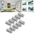 Advertisement Nails Barrel Screws Kit Corrosion Scratch Resistant Glass Nails Standoff Pins Set