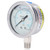 Vacuum Pressure Gauge Clear Dial Stainless Steel Case for Industrial Household 1/4in NPT 0~25Mpa