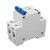 2P DC Circuit Breaker B Type DIN Rail Installation Mini Safety Circuit Breaker for Solar PV System DC500V 20A