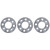3Pcs 32mm Aluminum Alloy Gasket M4 Thread Hole Flange Gasket Replacement Robot Support Parts3504-0032-0040