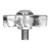 Simplex Wire Rope Clips Stainless Steel Cable Clamps Simple Grip Caliper Single Locking Device50Pcs M2