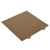Spring Steel Sheet Double Sided PEI Gold Powder Flexible Build Plate for 3D Printing 355x355mm
