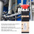 MV-10A Pneumatic Mechanical Valve 2 Position 5 Way Spring Return Push Button 1/4in PT Reversing Valve