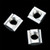50pcs Carbon Steel Sliding T slot Nut for 20 Series Aluminum Profile Accessories M6*10*5