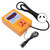 Temperature Controller Digital Display Thermostat Temp Regulator with Sensor AC110‑240VAU Plug Orange