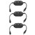 3Pcs LED Strip Dimmer Switch Adapter Brightness Adjustable Controller Manual Knob DC 12V-24V