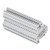 100Pcs DIN Rail Mount Terminal Dual Row Copper Rail Wiring Terminals Block 500V 32A UKK‑5
