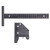 Straight Rule TType Scribing Ruler Aluminium Alloy Woodworking Measuring Tool 0~150mm 0.05mm