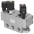 Pneumatic Solenoid Valve 2 Position 5 Way Electric Controller G1/2in K25D2H‑15 6HzAC110V