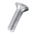 100pcs Bag Flat Head SS304 Machine Countersunk Screw Bolt Fastener Repair Tool Accessory M3*12