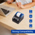 58mm Thermal Receipt Printer Desktop USB Connection Printer Barcode Logo Printing with 1 Roll Paper Inside Compatible with iOS Android Windows for Restaurant Sales Retail Shop