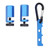 Stair Gauges for Framing Square Tall Stops Attachment Jigs Non Slip with Holder Aluminum Alloy Blue