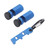Stair Gauges for Framing Square Tall Stops Attachment Jigs Non Slip with Holder Aluminum Alloy Blue