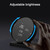 Tuya WIFI USB Rechargeable Temperature and Humidity Detector Household Office Baby's Room Hygrothermograph LCD Display IR Remote Controller Temperature and Humidity Meter Temperature Tester Hygrometer Compatible with  Home Alexa