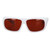 Laser Eye Safety Glasses 180‑540nm 750‑1100nm Fast Light Response PC Laser Eye Protection Goggles White