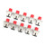 50Pcs Fiber Optic Coupler SCFC UPC Metal Simplex Connector Adapter Industrial Supplies