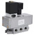 Electric Solenoid Valve G1/8in 2 Position 4 Way Square Single Control Directional Valve Q24DH‑6DC12V