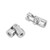 4pcs Shaft Coupling Motor Connector DIY Steering Length 23mm OD 9mm Universal Joint (3*4mm)