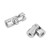 4pcs Shaft Coupling Motor Connector DIY Steering Length 23mm OD 9mm Universal Joint (3*4mm)
