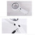 Magnifying Glass LED 5X 11X Magnification Magnifier Lens Adjustable for Reading Repair Battery Powered