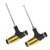 Tire Repair Kit Tubeless Tyre Puncture Plug Repairing Tool for Auto Car Truck Motorcycle Bike WheelBrown