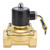 2W‑320‑32 1/4 in Normally Closed Solenoid Valve Brass Electric Solenoid Valve for Water Air OilDC12V