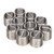 10Pcs Thread Inserts Male Female Reducing Nut Repair Tool Stainless Steel Wire Fastener M16x1.51.5D