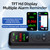 Handheld Portable Nuclear Radiation Detector Household Laboratory Multi-function Radioactive Geiger Counter Digital 0.96inch TFT Color Display β-Rays X-Rays γ-Rays Tester with Sound Alarm Function