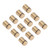 12Pcs Advertising Nail Stainless Steel Electroplated Brushed Gold Sign Holder Standoff Screw