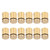 12Pcs Advertising Nail Stainless Steel Electroplated Brushed Gold Sign Holder Standoff Screw