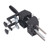 Woodworking Table Vise Household Small Bench Clamp Multi Angle Flat Vise for Workpiece Clamping Grinding Drilling