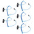 5Pcs Anti Static Wrist Strap 2‑Circuit Electrostatic Bracelet Industrial Control Components