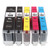 Ink Cartridge Set 150 151 Smooth Output Ink Cartridge Combo for PIXMA MG5410 MG5510 MG5610 MG6310 BK BK C M Y