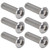 30Pcs Hex Socket Button Head Screw A2 Stainless Steel M10x1.5 Coarse Thread Set KitM10x35