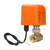 DN15 2 Way 2 Wire Electrical Ball Valve Normally Open Brass Ball Valve 1/2in Pipe Thread AC220V