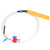 PT100 Waterproof Temperature Sensor Thermistor Temperature Measuring Probe Patch Type2m