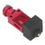 Extruder Hotend Kit Aluminum Alloy Brass Extruder Hotend for Ender 3 S PRO 3D Printer Red