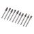10Pcs Rotary File Burr Grinding Bit Cemented Carbide Tool Set Kit for Chamfering