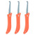 3 Pcs Tile Joint Tool Collapsible Convenience Store Durable Grout Removal Tool for Clean Aperture
