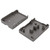 Heat Dissipation Enclosure Aluminum Alloy Cooling Case for Raspberry Pi 4 B Microcomputer PartsSilver