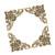 12PCS Antique Style Hollow Shape Jewelry Scrapbook Album Protector Wood Box Corner Decor Large