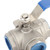 1pc Stainless Steel SUS304 Pipe Ball Valve Three Way L Type Female Thread 1" DN25