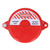 Security Valve Lock ABS Plastic Gate Valve Locking Device for Outdoor Garden 64‑127mm Valve Rod Red