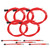 5Pcs 3D Printer Heating Rod Segmented Heat Tube Stainless Steel Accessories with Terminal24V 40W