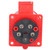 Industrial Socket Connector Concealed Power Outlet IP44 Waterproof 220‑/240‑415V