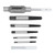 M1‑M12 Metal Tap Twister Broken Head Screw Extractor Set Damaged Water Pipe Screw Remover