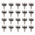 20Pcs Potentiometer Carbon Film Single Turn Accessory Set Kit for Motor Speed ControlB254 250K